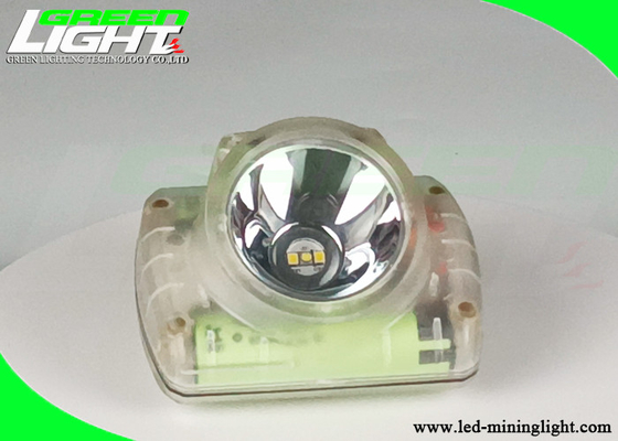 15000lux Kömür Madenciliği Farları 14H Beyaz Parlaklık Anti Scratch Lens Akülü Lamba