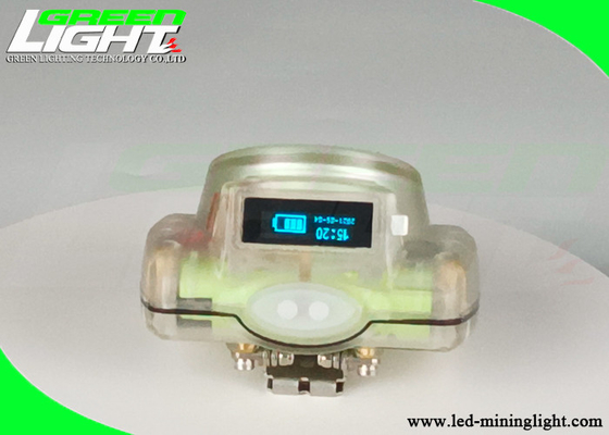 15000lux Kömür Madenciliği Farları 14H Beyaz Parlaklık Anti Scratch Lens Akülü Lamba