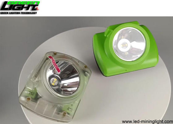 Hafif LED Madenciler Kap Lambası 13000LUX Baret İçin Yüksek Lümen Şoka Dayanıklı