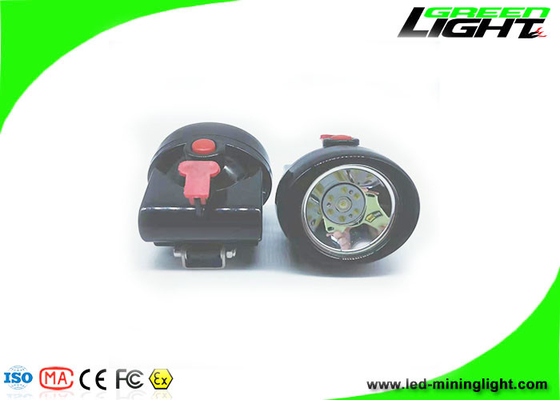 2800 mAh Li İyon Pil ile Ultra Hafif LED Akülü Madencilik Far 4000 Lux Anti Patlayıcı