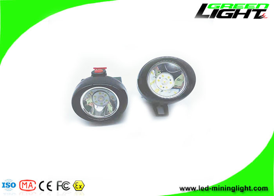 2800 mAh Li İyon Pil ile Ultra Hafif LED Akülü Madencilik Far 4000 Lux Anti Patlayıcı