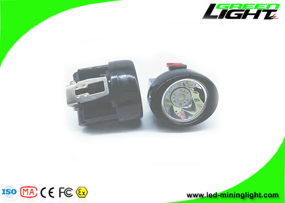 2800 mAh Li İyon Pil ile Ultra Hafif LED Akülü Madencilik Far 4000 Lux Anti Patlayıcı