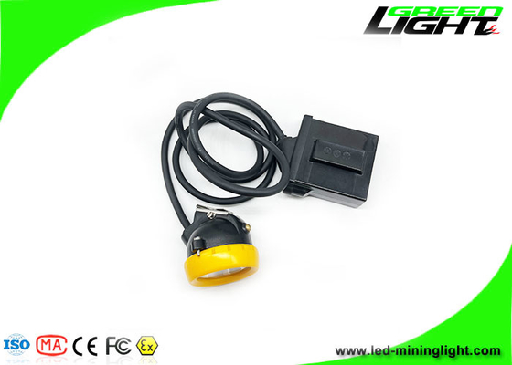 10000 Lux 216 Lum LED Madencilik Işık Lityum İyon Pil Yeraltı Madenciliği için 16 saat Uzun Ömürlü