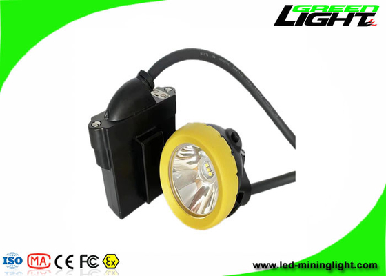 10000 Lux 216lum 7800 MAh Kablolu LED Madencilik Kapak Lambası Düşük Güç Uyarı Fonksiyonu ile USB Şarj Madenci Far