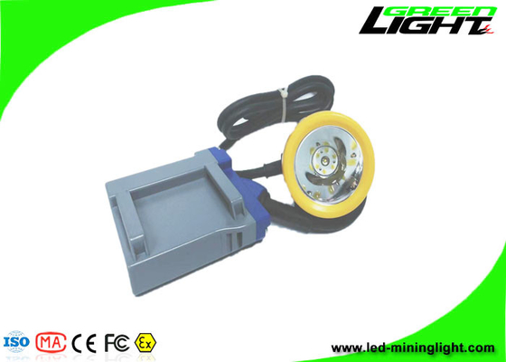 15000 lux 216lum LED Madenci Far Şarj Edilebilir IP68 Su Geçirmez 16 Saat Uzun Ömürlü