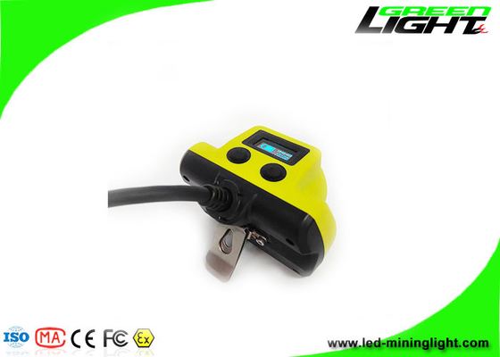 13600 MAh LED Madenci Kapağı Lambası IP68 Su Geçirmez 25000 Lux Kömür Madencileri Far
