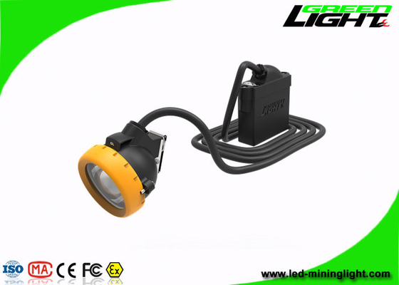 16 saat LED Madencilik Kapak Işıkları 10000 Lux 6600 mAh USB Şarj Cihazı Madenciler Baret İçin Far