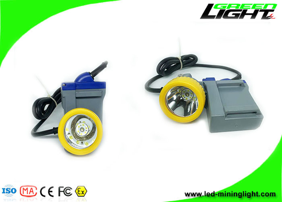 LED Cree Madenciler Kask Işık 15000Lux 6.6Ah Yeraltı İçin Şarj Edilebilir 216lum Madenci Kapağı Lambası