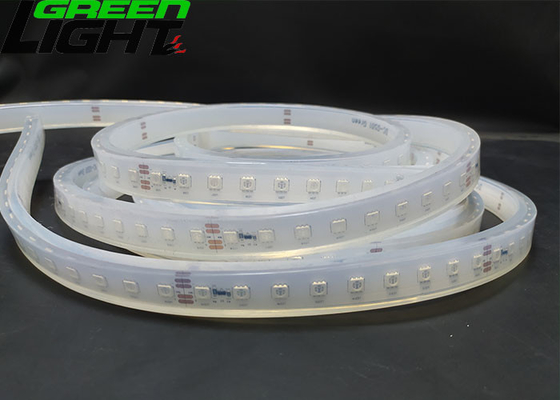 1100LM IP68 Su Geçirmez Led Şerit Işıklar 15W 110V Anti Alkali SMD5050 Silikon Malzeme