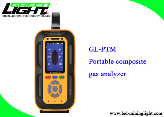 Yeraltı Ortamları İçin GL-PTM Dijital Taşınabilir Çoklu Gaz Dedektörü IP66