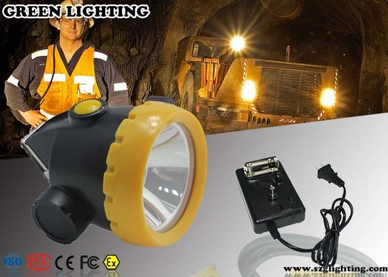 2.2Ah Şarj Edilebilir Li - İyon Pil ile 1W Güvenlik Cree LED Madencilik Işığı