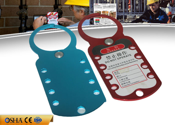 Sekiz Delikli Alüminyum HASP Kilidi, 180 Mm * 70 Mm 79g Güvenlik Kilidi Hasp
