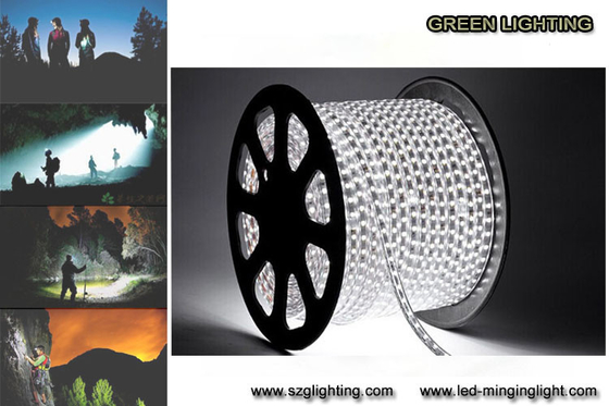 SMD5050 7.2W / M 0.6A Renkli Güvenlik LED Esnek Şerit Işık IP67 Su Geçirmez Sınıf