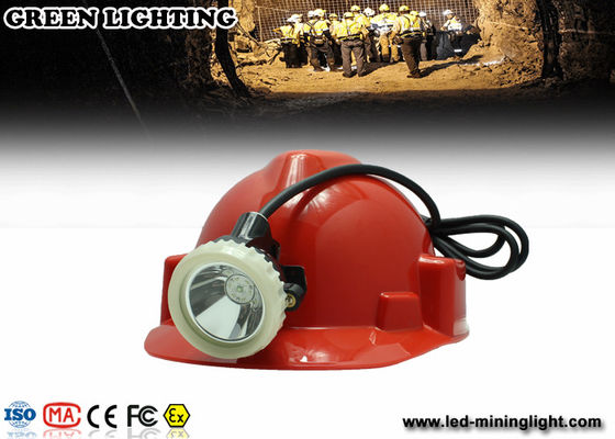 Li-ion pil, GL5LM-B 10000lux / 6.6Ah ile LED su geçirmez madencilik kapağı ışıkları