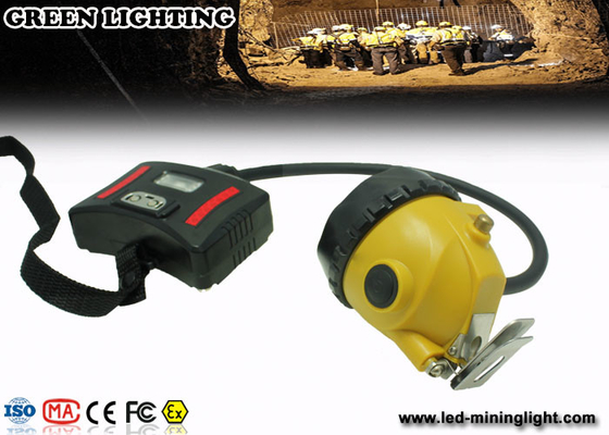 15000 Lux superbright cree Mining Cap Lights msha onaylı sos fonksiyonu yansıtıcı şerit