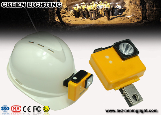 IP68 Güvenlik Akülü Madencilik Far / 18650 Li - İyon Pil Şarj Edilebilir Madenciler Far