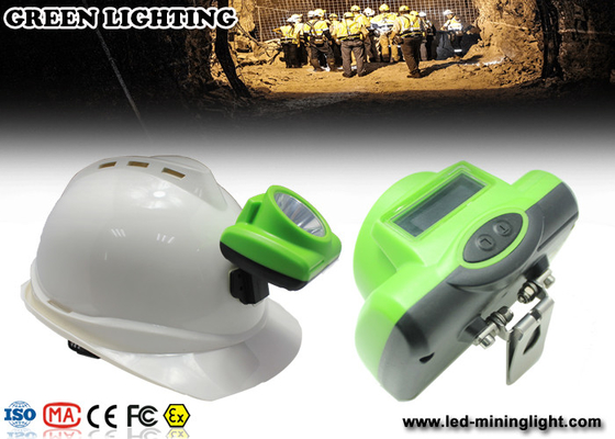 Sos Amaçlı PC + ABS Cree Led Akülü Madencilik Işıkları, OLED Ekran