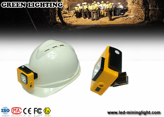 Kompakt 170g Sarı Kömür Madenciliği Işıkları / Hafif Elektrikli Madenciler Lambası