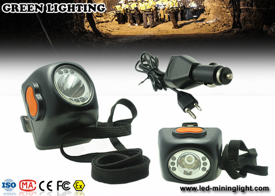 234G IP68 siyah led madenciler lambası, USB şarj led madencilik farı CE Sertifikası
