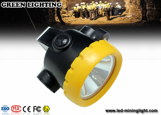 Yeraltı 0.93w Akülü Led Madencilik Kapak Lambası 13 Saat Çalışma Süresine Devam Et