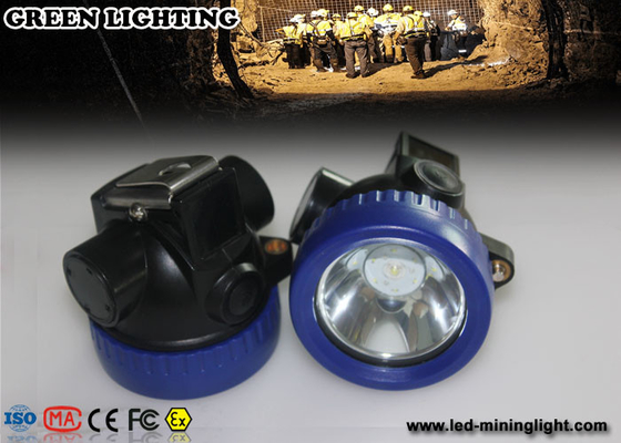 Hepsi Bir Arada Anti Patlayıcı Akülü Madencilik Işıkları, 1w Led Madenciler Kapak Lambası 2.2ah