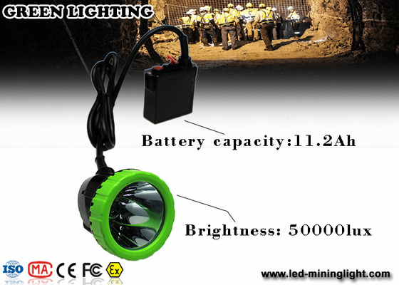 1500mA 3.7V Şarj Edilebilir LED Far Madencilik Güvenlik Lambası IP67 Su Geçirmez
