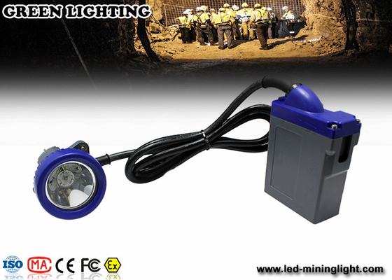 4000lux Güçlü LED Madencilik Işığı, 6.6Ah 3.7V Li Ion Pil ile Acil Madencilik Far