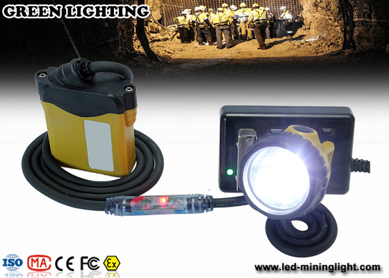 LED madencilik far emniyet kapağı lambası, süper parlaklık 25000lux IP68