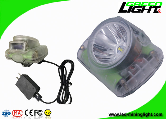 OLED Ekran USB Şarj Cihazı ile 232 Lum LED Madencilik Kapağı Lambası Anti Patlama
