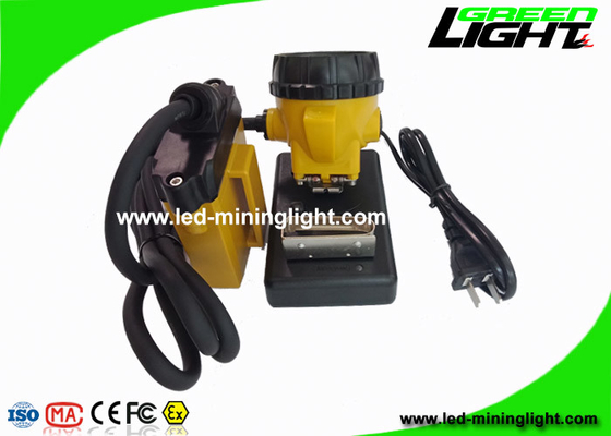 Düşük Güç Uyarısı ile Şarj Edilebilir 3W Cree LED Madencilik Işık Kapağı Lambası