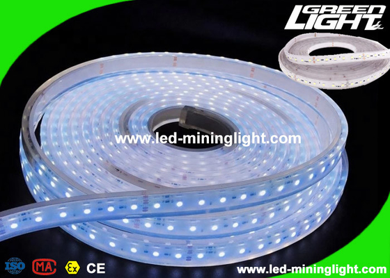 Su geçirmez SMD 5050 LED Esnek Şerit Işıklar Yeraltı Madenciliği Tünelleri İçin 5m Led Bant Işık