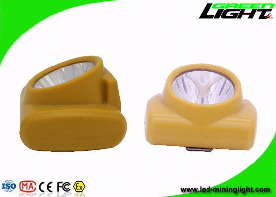 Şarj Edilebilir LED Madencilik Kapak Işıkları, Patlama Önleyici Akülü Madenciler Kask Işığı
