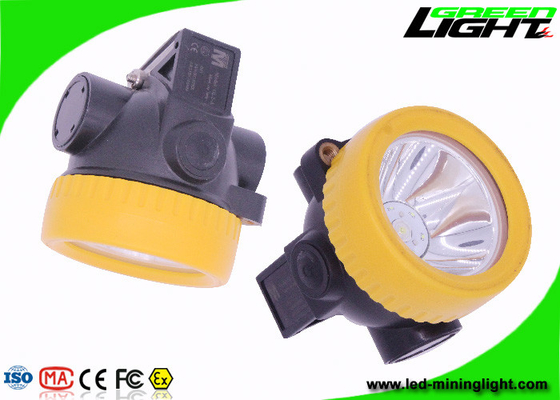 ABS Malzeme LED Madencilik Kap Lambası Yüksek Verimli 4000 Lux Parlaklık