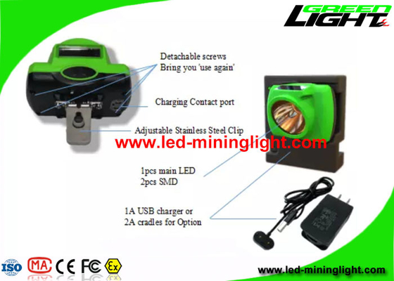 Yeraltı Maden Tüneli İçin 6.8 Ah Yüksek Performanslı Baret LED Işıkları