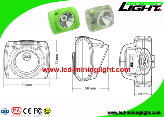 Yeraltı Maden Tüneli İçin 6.8 Ah Yüksek Performanslı Baret LED Işıkları