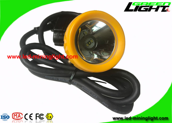 6.6Ah Siyah Madencilik Kapağı Işıkları, 420g Madenciler Kask Işığı, 16 Saat Çalışma Süresi ile