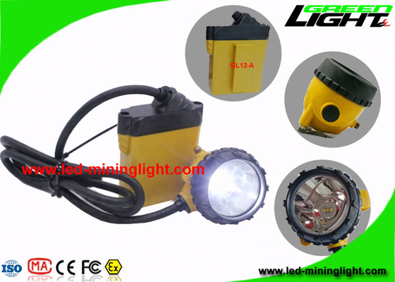 25000 Lux LED Madencilik Far, 10.4Ah Güvenlik Madencileri Kapak Lambası Patlamaya Dayanıklı