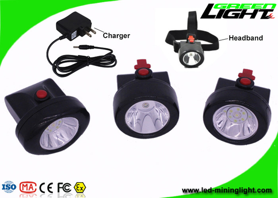 3.7V Li - Ion Batarya Madencilik Kapak Işıkları Şarj Edilebilir 13-15 Saat Aydınlatma Süresi