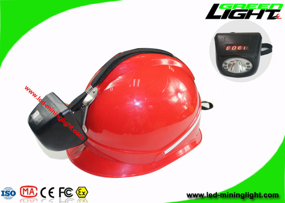 Dijital LCD Ekranlı Hepsi Bir Arada LED Madencilik Işığı 8000 Lux Siyah Renk