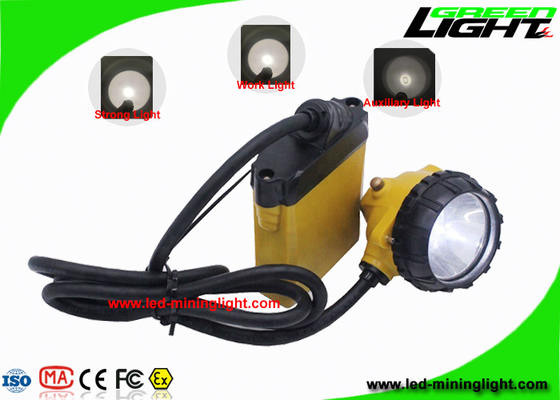 SOS Safety Mining Hard Hat, Alüminyum Malzeme Hazneli 3W Güç