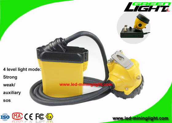 SOS Safety Mining Hard Hat, Alüminyum Malzeme Hazneli 3W Güç
