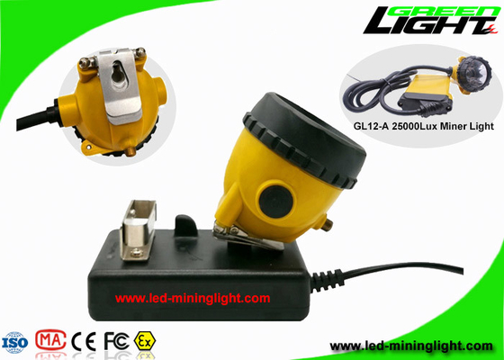 SOS Safety Mining Hard Hat, Alüminyum Malzeme Hazneli 3W Güç