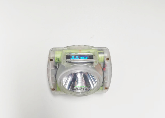 Patlama Kanıtlı LED Kablosuz Madencilik Işığı Yeniden Şarj Edilebilir IP68 Madencilik Kapağı Lamba 25000Lux OLED Ekranlı