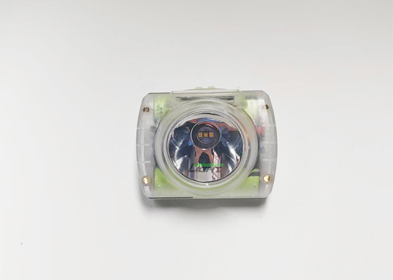Çarpışmaya dayanıklı OLED Ekran Kablosuz LED Kask Lamba 7AH 15000lux Kömür Madenliği Işığı IP68 Su geçirmez