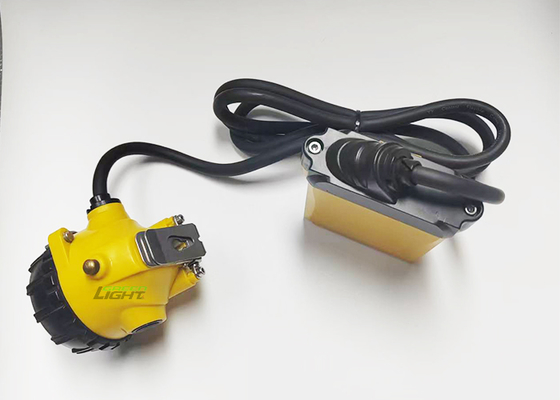 Yüksek Işıklı 10400mah 348lümen Şarj Edilebilir Led Madenci Kafa Lambası Kömür Madencisi Lambası 25000lux
