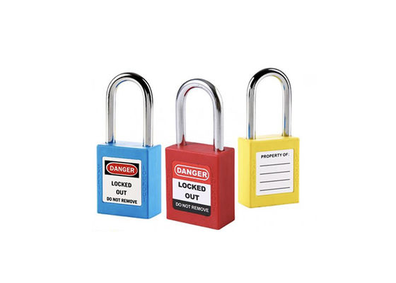 38mm Çelik Kelepçe ABS kilit gövdesi OEM Güvenlik Kilitleme Asma Kilitleri