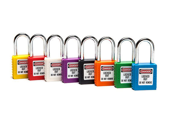 38mm Çelik Kelepçe ABS kilit gövdesi OEM Güvenlik Kilitleme Asma Kilitleri