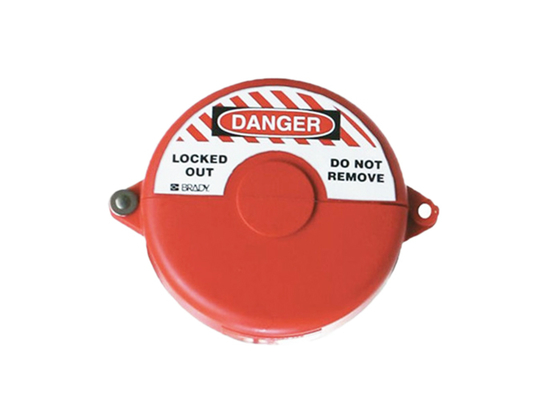 Kırmızı Renkli Kapı Valfi Kilitleme 25mm-330 mm Kapı Valfi, Standart Kapı Valfi Kilitleme ABS Malzemesi