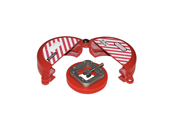 Kırmızı Renkli Kapı Valfi Kilitleme 25mm-330 mm Kapı Valfi, Standart Kapı Valfi Kilitleme ABS Malzemesi