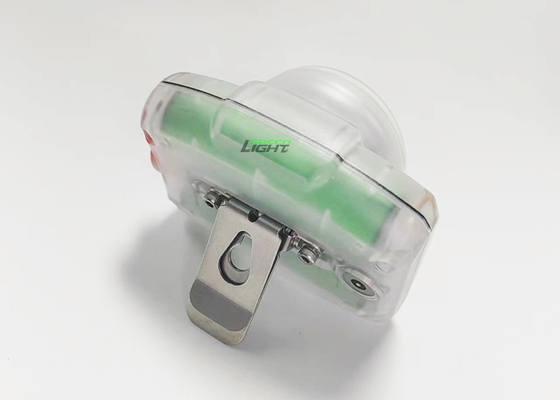199g Kompakt Boyut Su geçirmez LED Kask Lamba Madenci Farı 23000lux 4.4W Güçlü Madenci Işığı